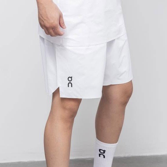 Quần Ngắn Thể Thao Nam On Running 5" Court Shorts - White