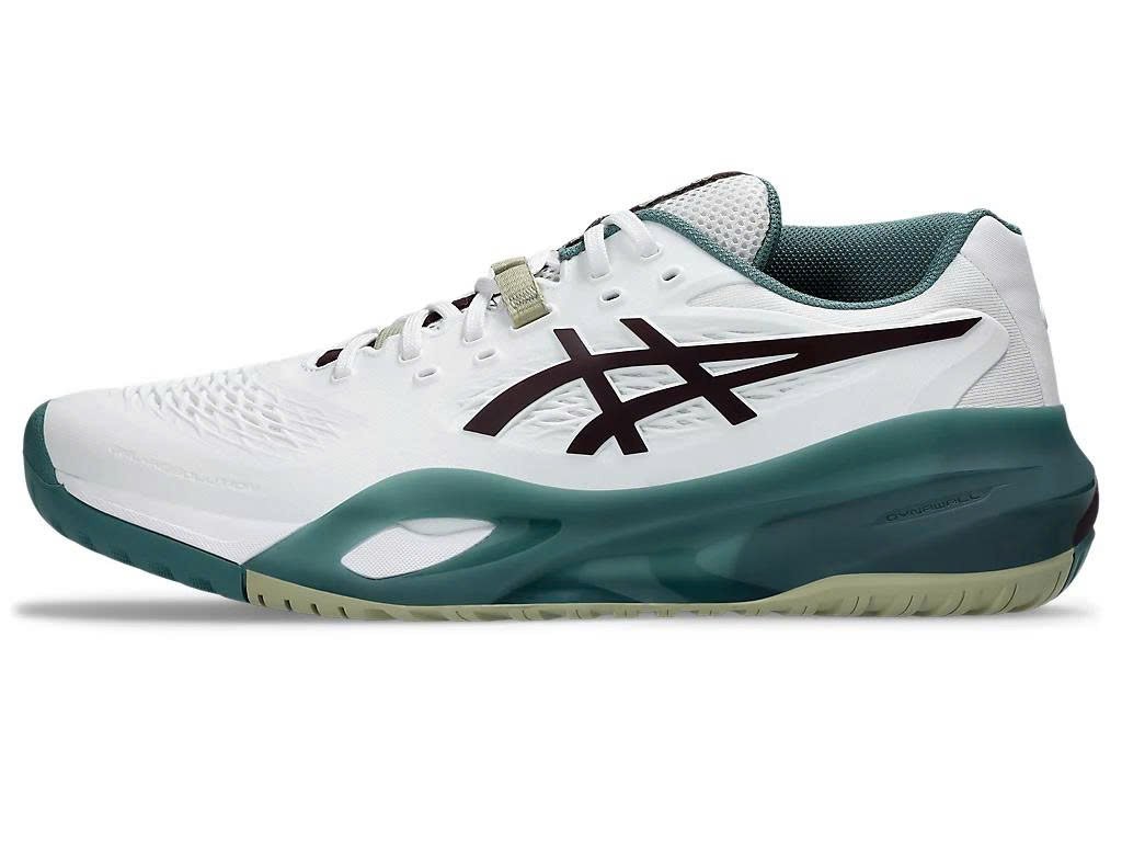 Giày Asics Tennis/Pickleball Nam Asics GEL-RESOLUTION X WHITE/DARK AUBERGINE