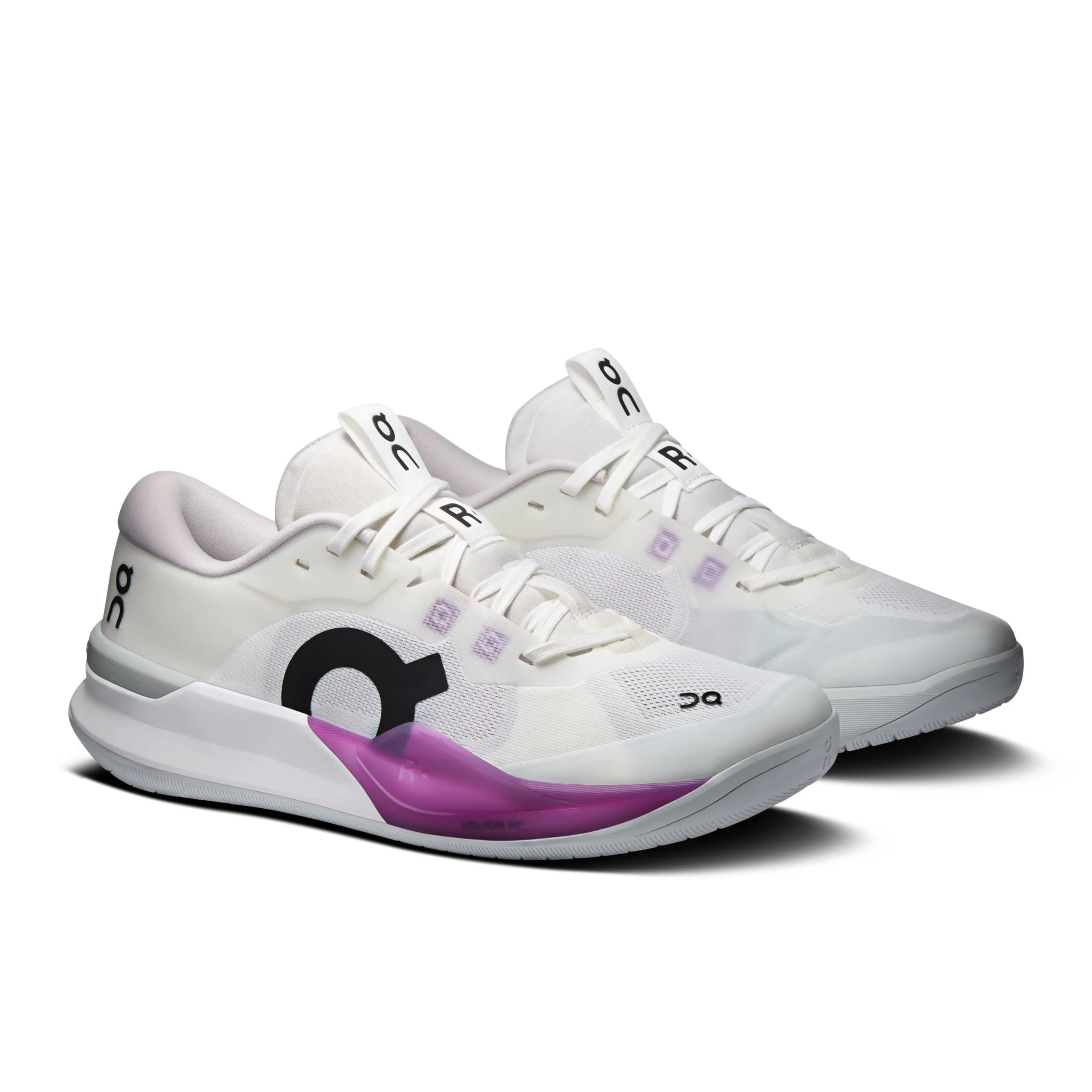 Giày Tennis/Pickleball Nữ ON Running THE ROGER Pro 3 White | Muscadine