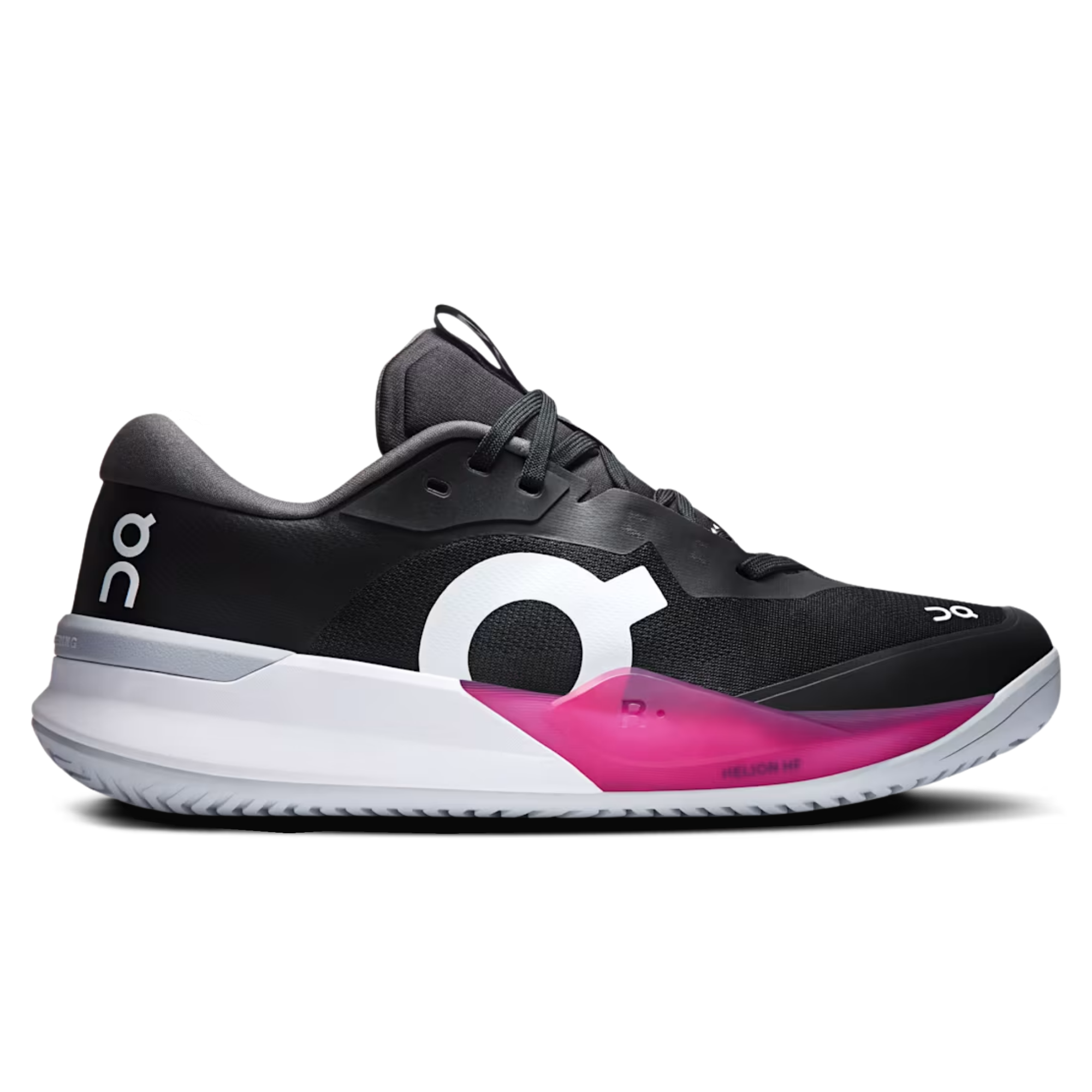 Giày Tennis/Pickleball Nữ On Running THE ROGER Pro 3 Clay Black | Pink